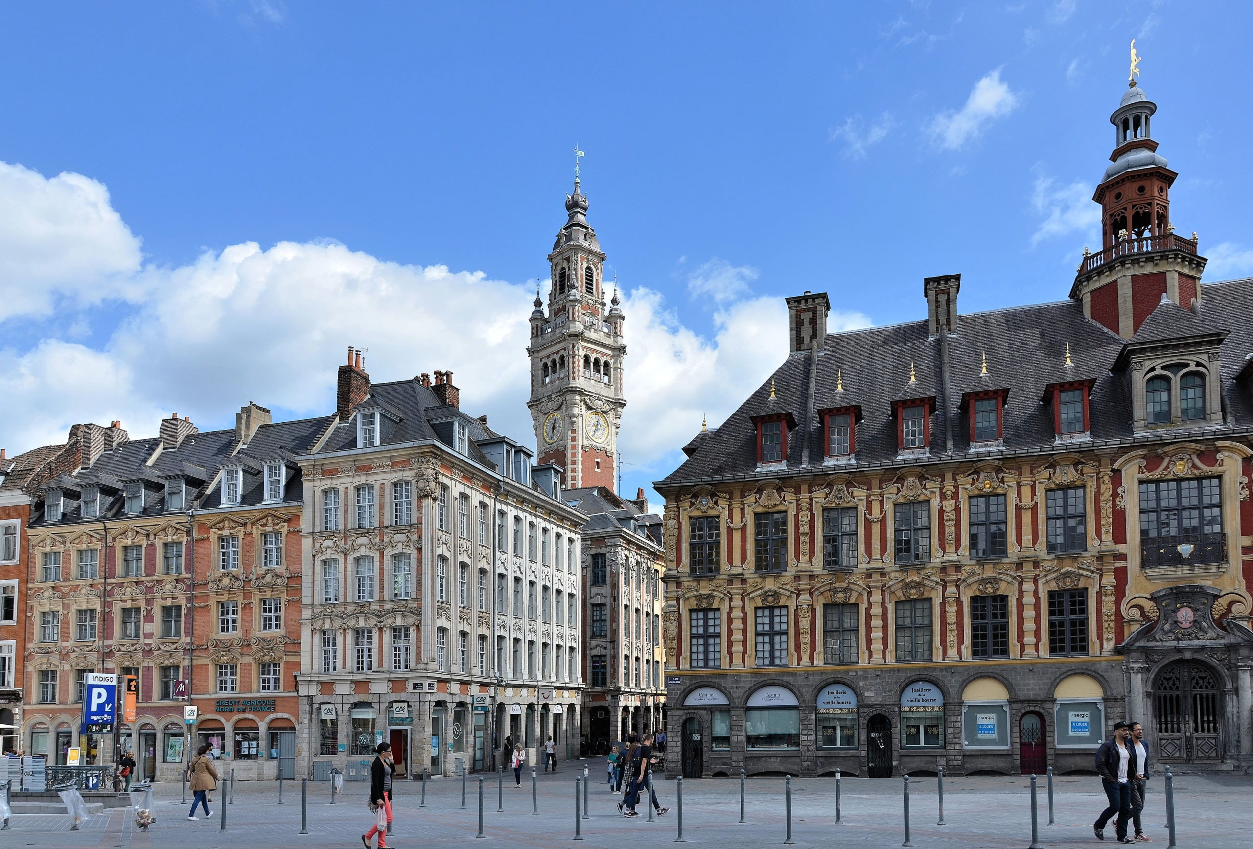 Lille (Nord) – Grand’Place (place du Général-de-Gaulle)